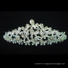Новые моды Свадебные Кристалл Тиара ювелирные украшения, Pageant короны и диадемы
